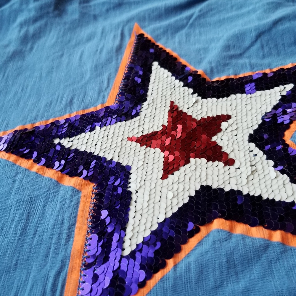 2019 Mini Boden 8-9 years sequin tee - Picture 8 of 15